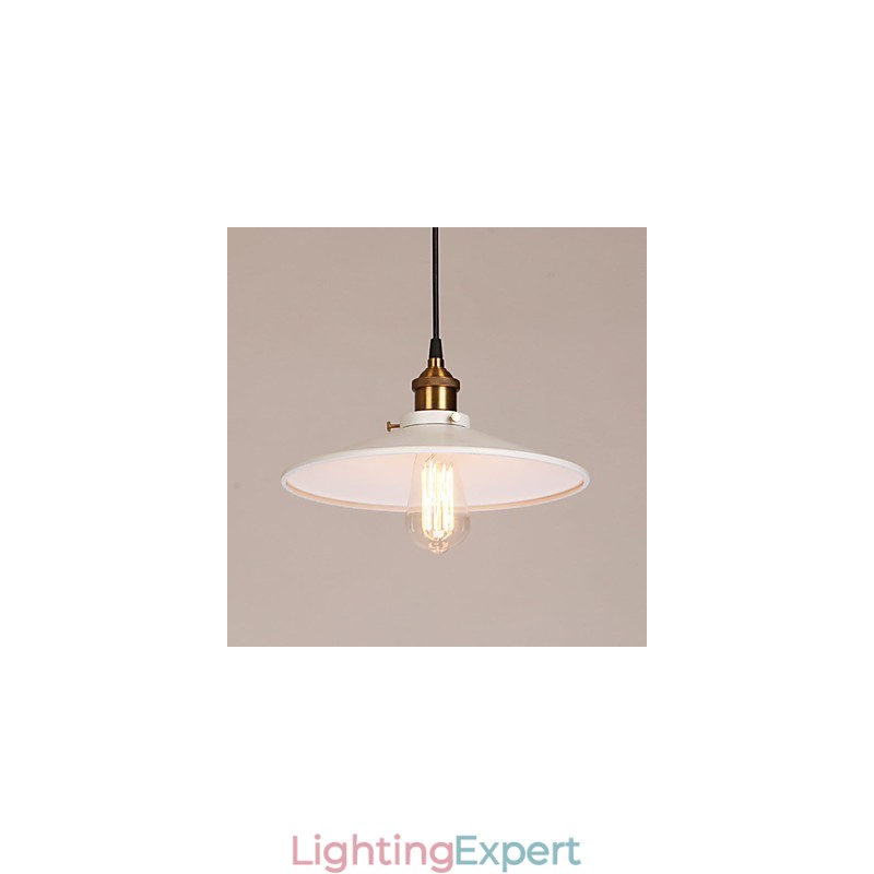 Vintage Painting Metal Pendant Light