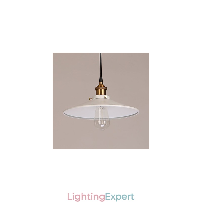 Vintage Painting Metal Pendant Light