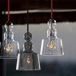 The Glass Chandelier Perfume line Hanging lamp