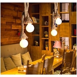 Pendant Lights Mini Style Retro Garage Fabric