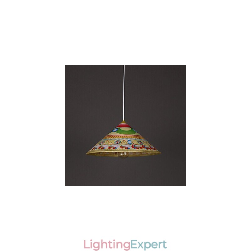 Modern Tea Hat Chandelier Chandelier Chandelier Bamboo Hats