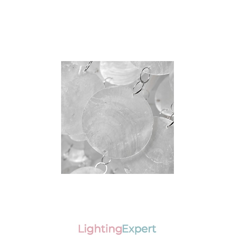 Modern Contemporary Mini Style Chrome Pendant Light