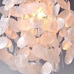 Modern Contemporary Mini Style Chrome Pendant Light