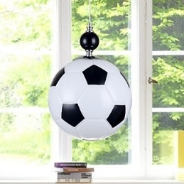 Modern Contemporary Chrome Metal Pendant Light