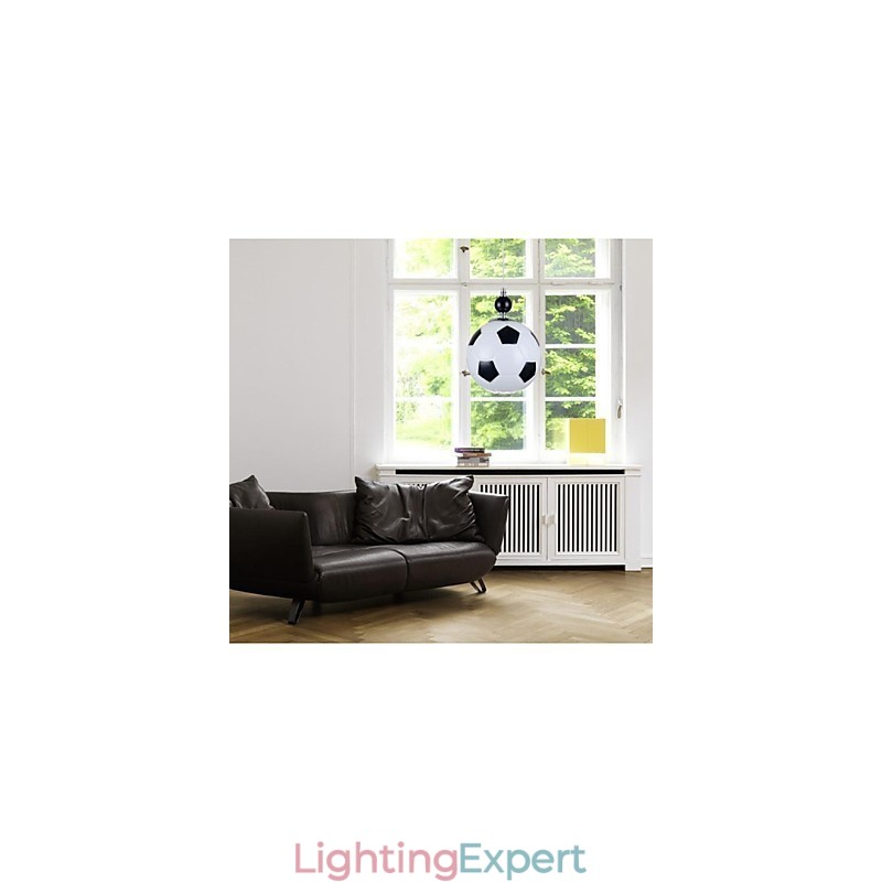 Modern Contemporary Chrome Metal Pendant Light
