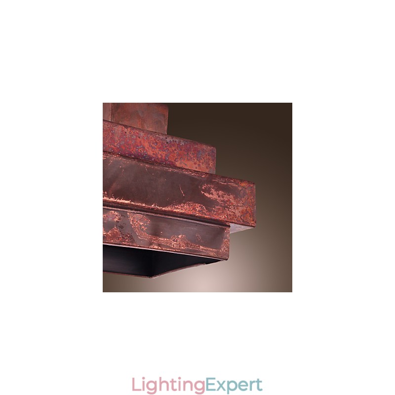 Traditional Classic Mini Style Painting Pendant Light