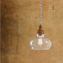 Wood Grain Crystal Droplight Cafe Lighting Lamps And Lanterns