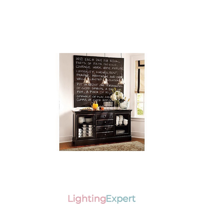 Traditional Classic Vintage Bowl Mini Style Pendant Light