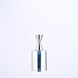 Dream laser Engraving Chrome Plated pendant lamp L