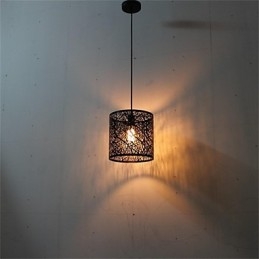 American Country Retro Single Head Iron Chandelier