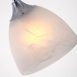 Modern Wine Cup Oblong Canopy Pendant Light with Three Light