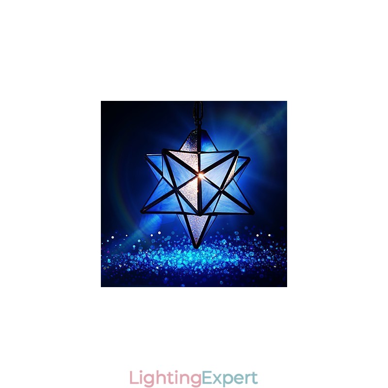 30CM Artistic Individuality Creative Porch Modern Stars Droplight Lamp