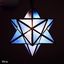 30CM Artistic Individuality Creative Porch Modern Stars Droplight Lamp