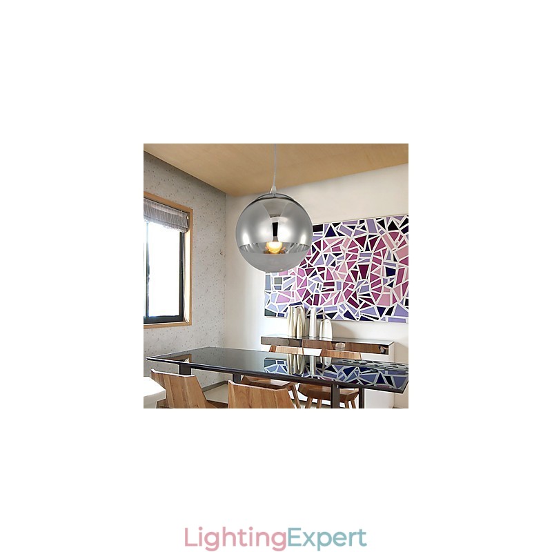 Pendant light with 1 Light in Ball Shape