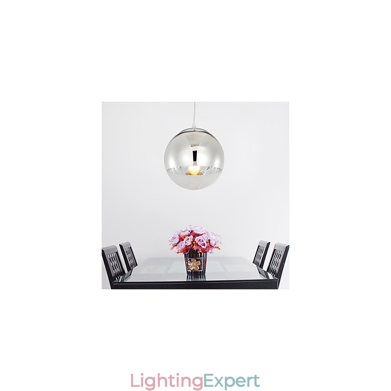 Pendant light with 1 Light in Ball Shape