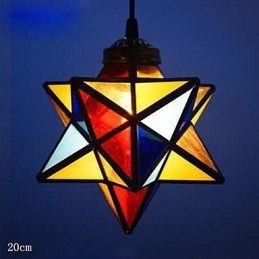 Artistic Individuality Creative Porch Modern Stars Droplight Lamp
