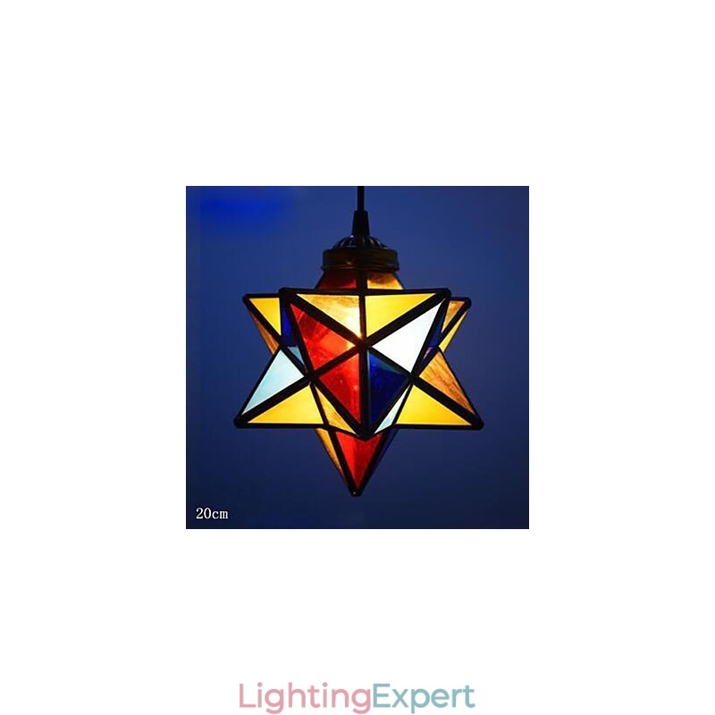 Artistic Individuality Creative Porch Modern Stars Droplight Lamp