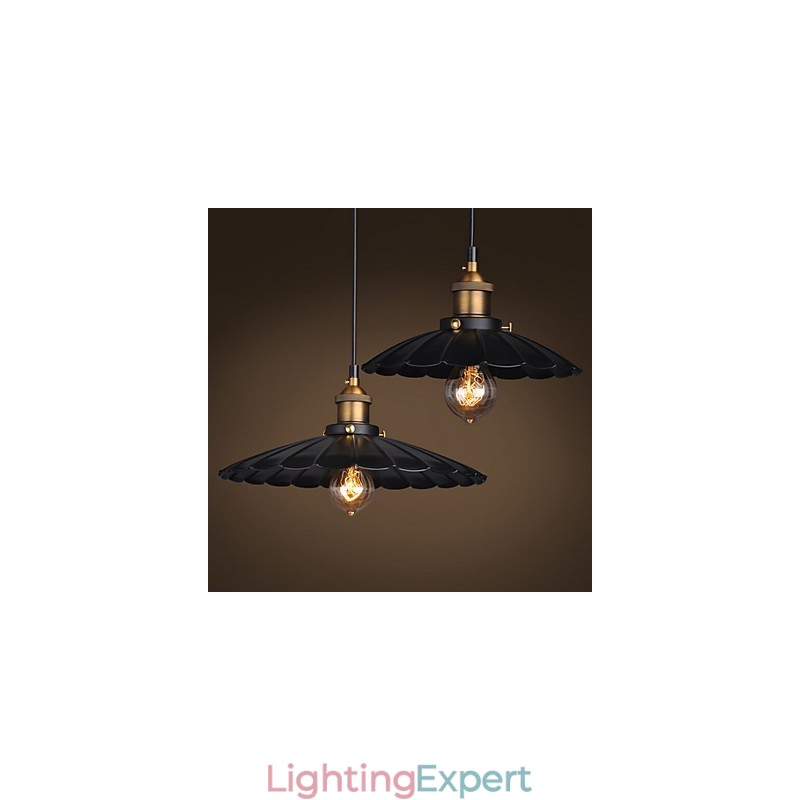 Retro Classic European Style Pendant Light Metal Art Droplight