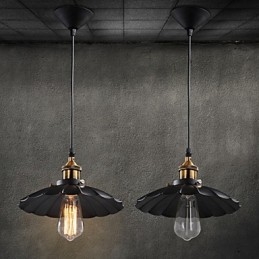 Retro Classic European Style Pendant Light Metal Art Droplight