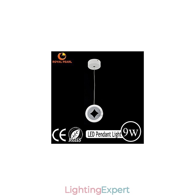 Acrylic Delicate 9W Pendant Lamp