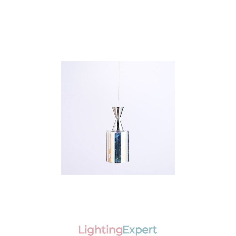 Dream laser Engraving Chrome Plated pendant lamp
