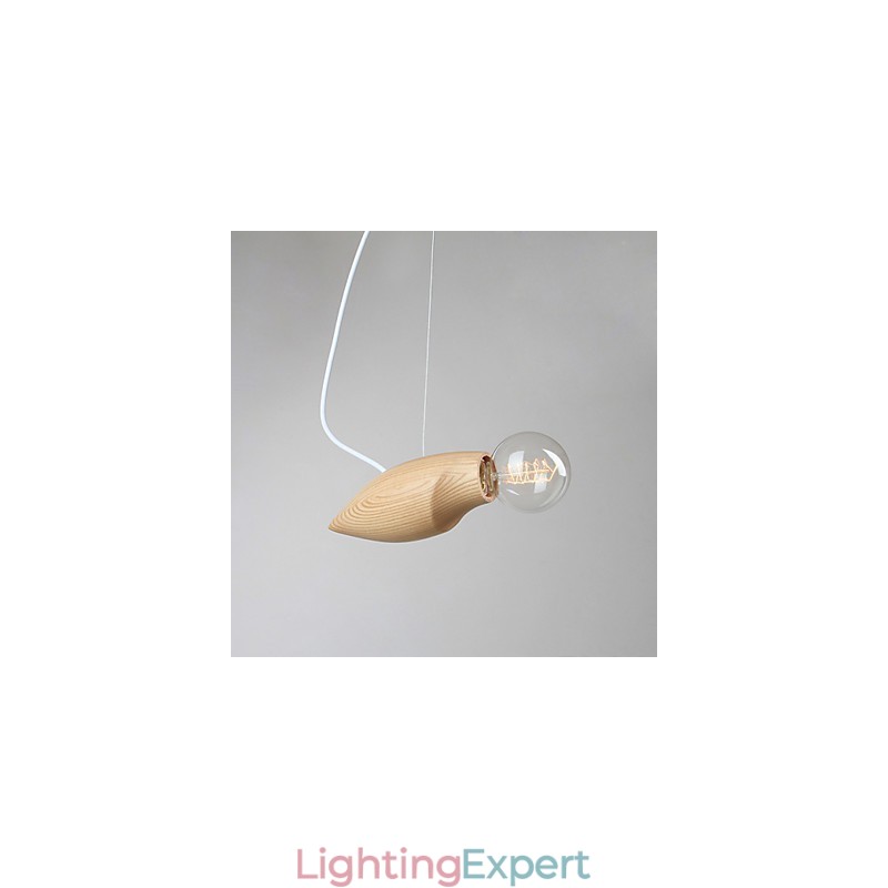 Artistic Individuality Creative Contracted Restoring Ancient Ways Of Wood Bees Droplight Lamp