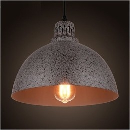 Vintage Metal Dot Pendant Light with One Light