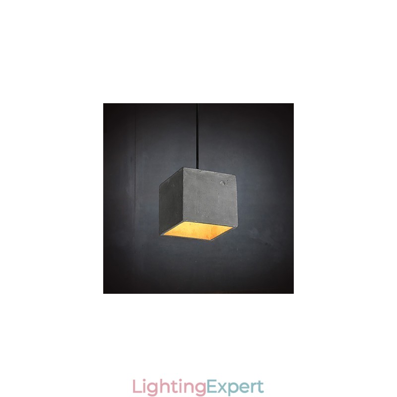 Contemporary And Contracted Retro Cement Pendant Lamp Light