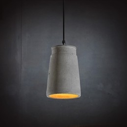 Contemporary And Contracted Retro Cement Pendant Lamp Light
