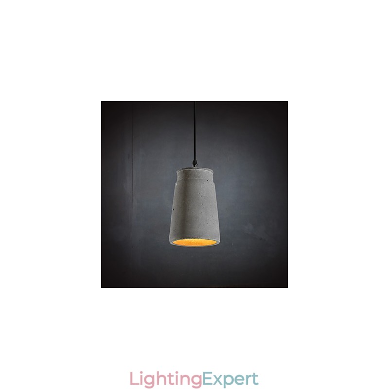 Contemporary And Contracted Retro Cement Pendant Lamp Light
