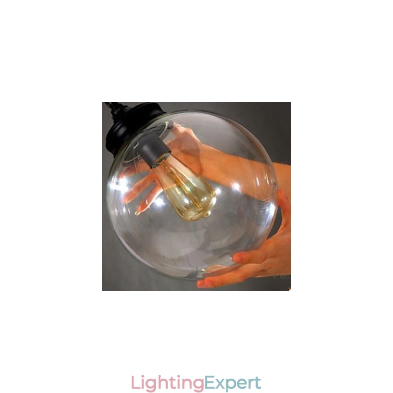 Ball Glass Chandelier Contracted Household Droplight