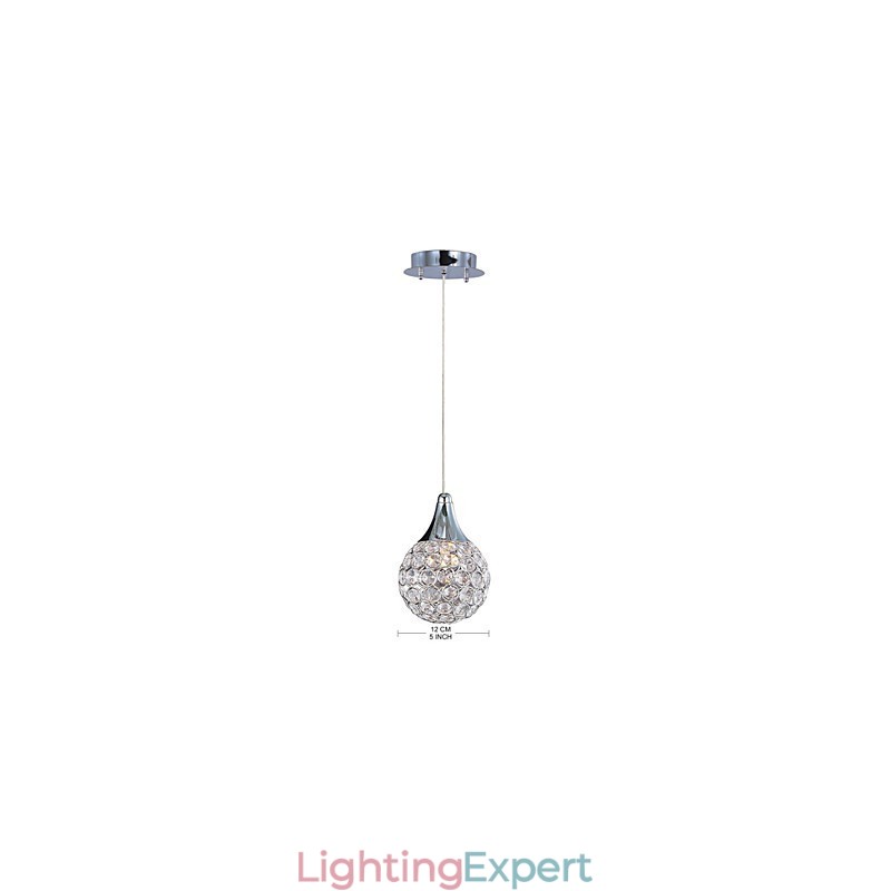 G9 Pendant Light Crystal Modern Contemporary Metal