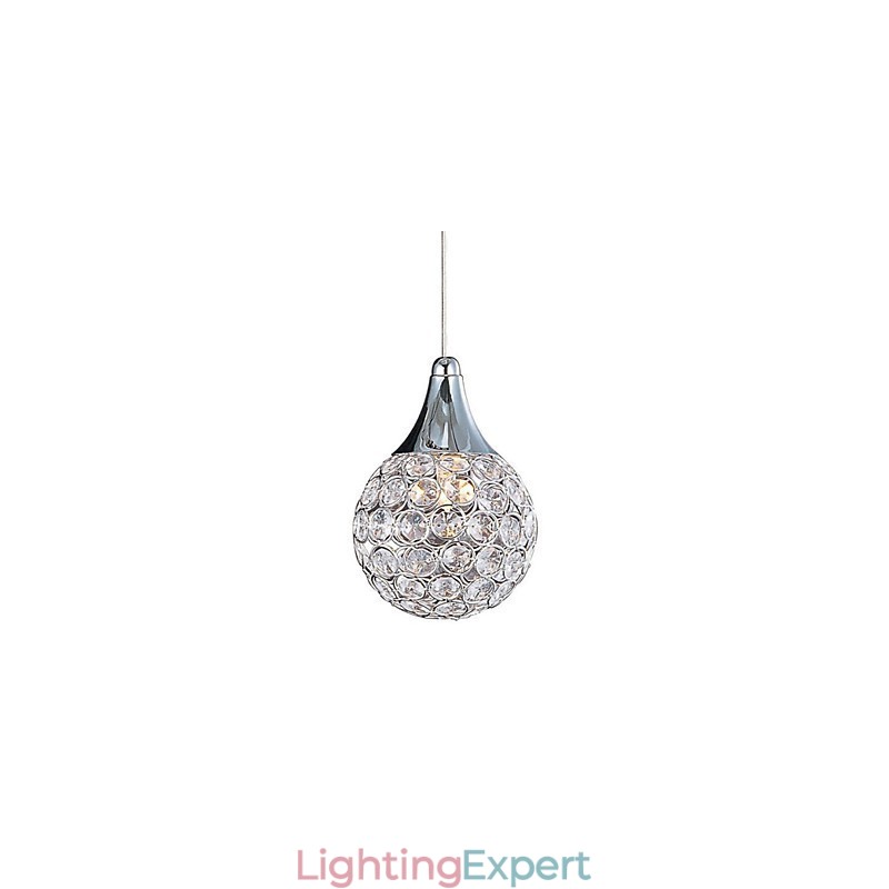 G9 Pendant Light Crystal Modern Contemporary Metal