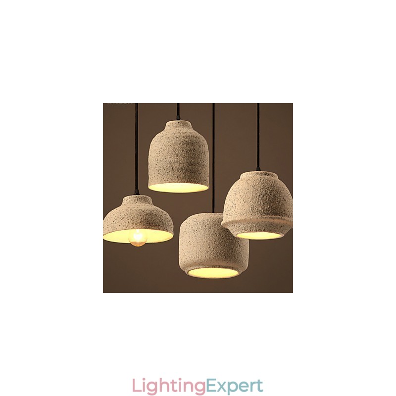 Nordic Creative Arts The Color Sand Ceramic Chandelier Lamp Light