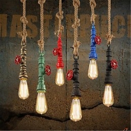 Pendant Lights Traditional Classic Vintage Retro Metal