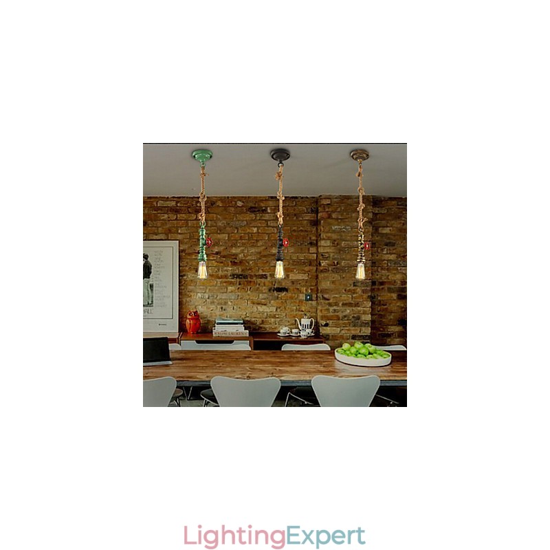 Pendant Lights Traditional Classic Vintage Retro Metal