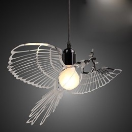 Creative Modern Fashion Decoration Stainless Steel Bird Bird Droplight Lamp