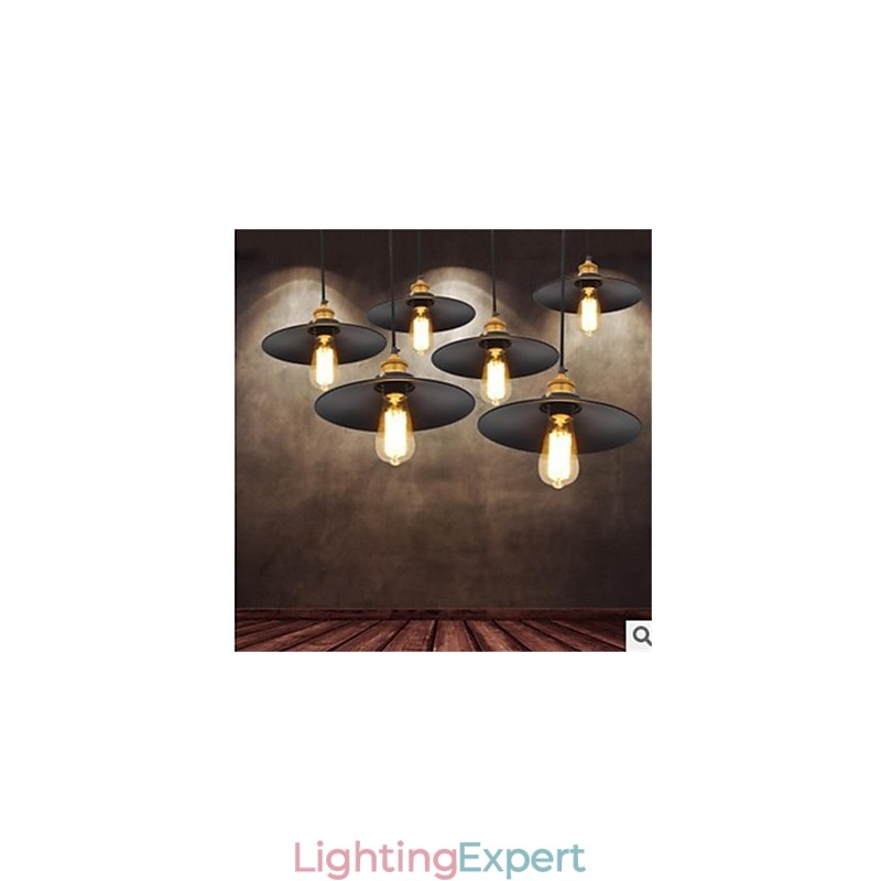The American Minimalist Retro 1 Iron Chandelier