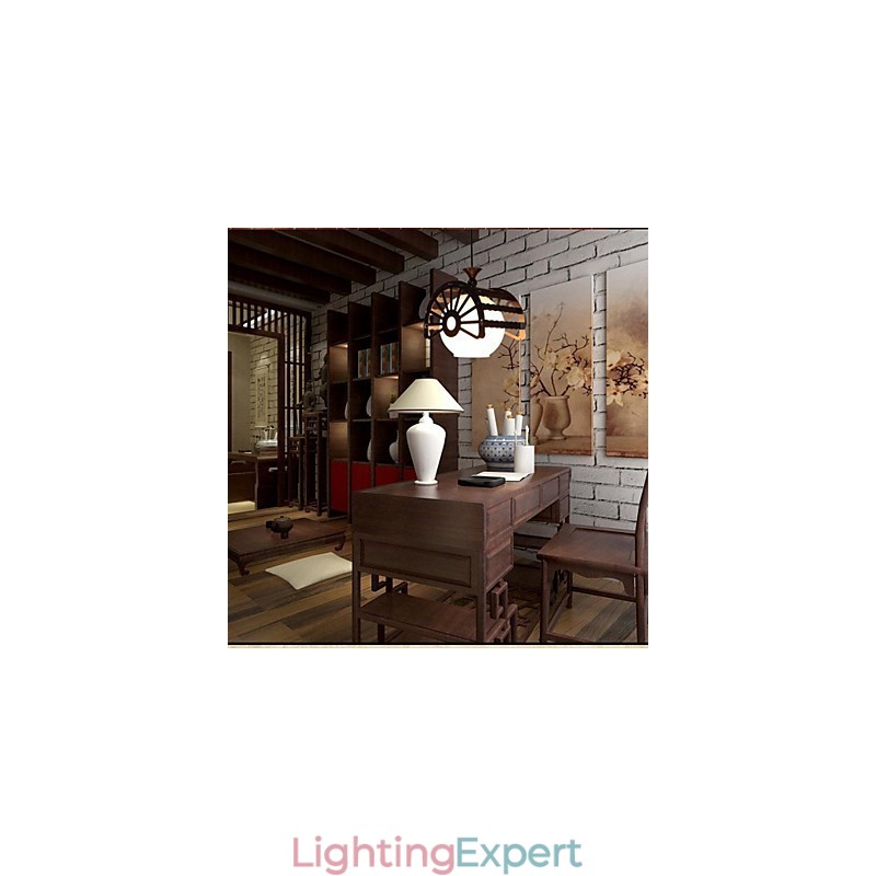 Modern Retro Style Of The Ancients For Classic Wooden Chandelier Lamp Lighting