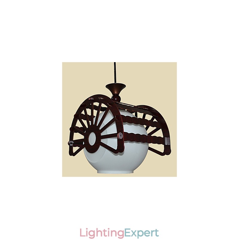 Modern Retro Style Of The Ancients For Classic Wooden Chandelier Lamp Lighting