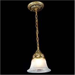 Traditional Classic Vintage Retro Bronze Metal Pendant Light