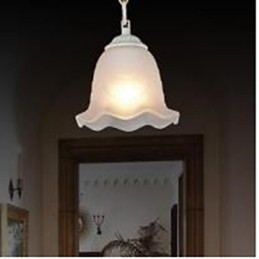 Traditional Classic Vintage Retro Painting Metal Pendant Light
