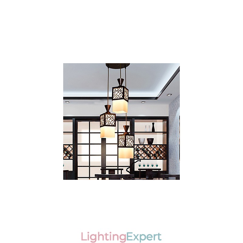 American Country Woodiness Droplight Lamp Light
