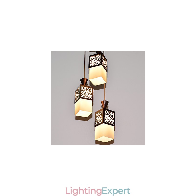 American Country Woodiness Droplight Lamp Light