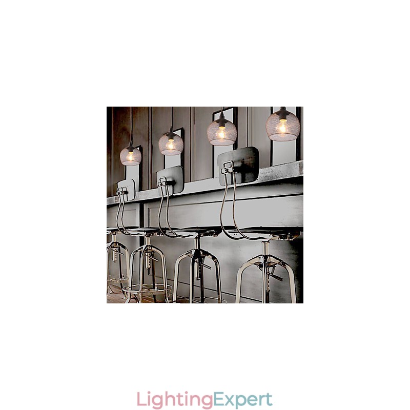 Pendant Lights Mini Style Rustic Lodge Retro Country Garage Metal