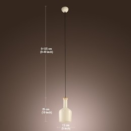 Modern Contemporary Mini Style Painting Pendant Light