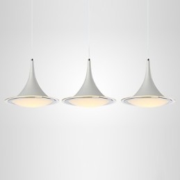Trumpet Pendant Light Droplight Acrylic Chandelier