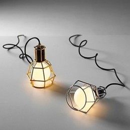 Country Electroplated Metal Pendant Light Garage