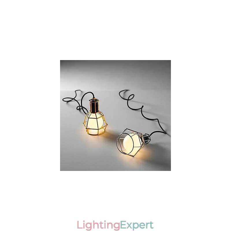 Country Electroplated Metal Pendant Light Garage