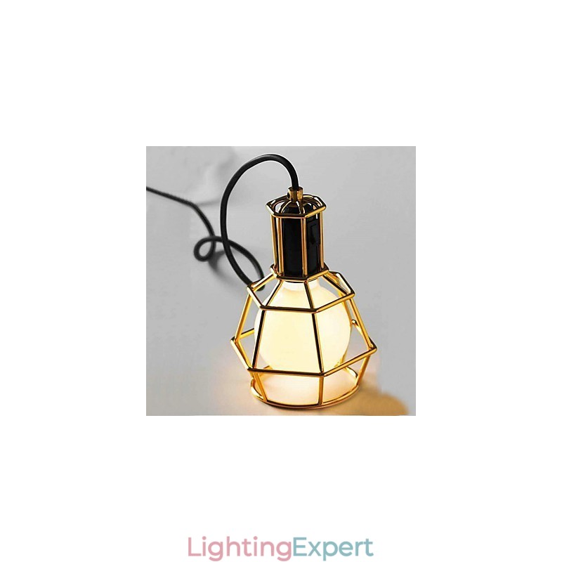 Country Electroplated Metal Pendant Light Garage